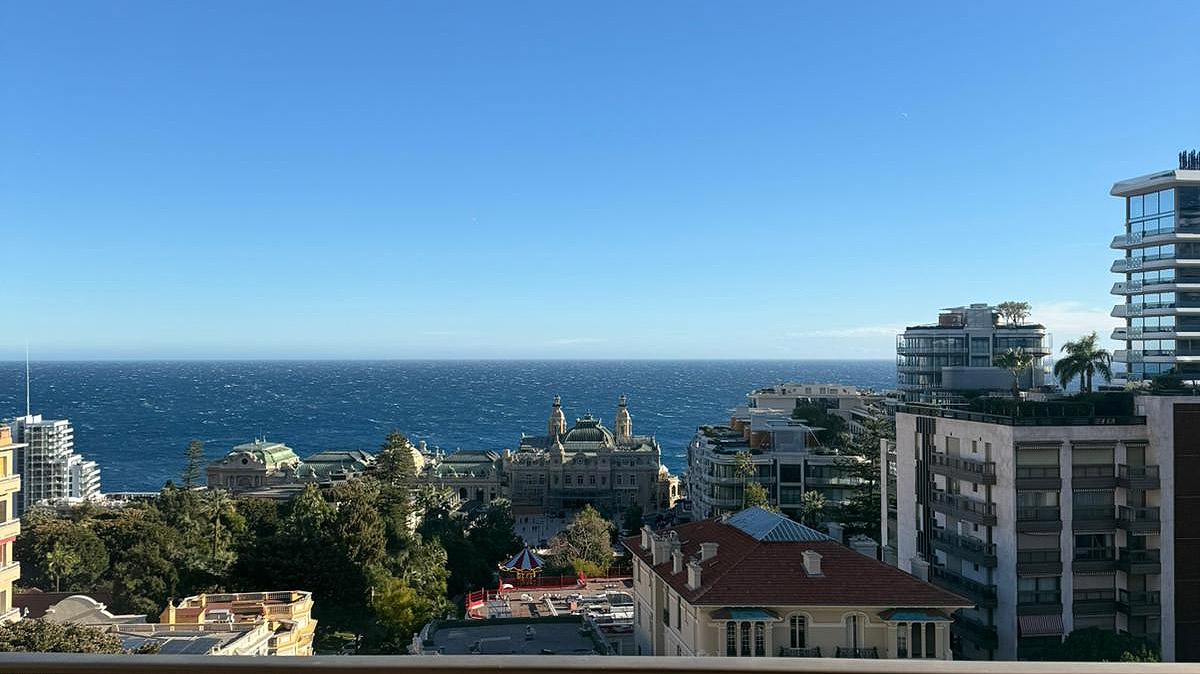 Carré d'Or | Élégant 3 pièces | Vue Casino et mer