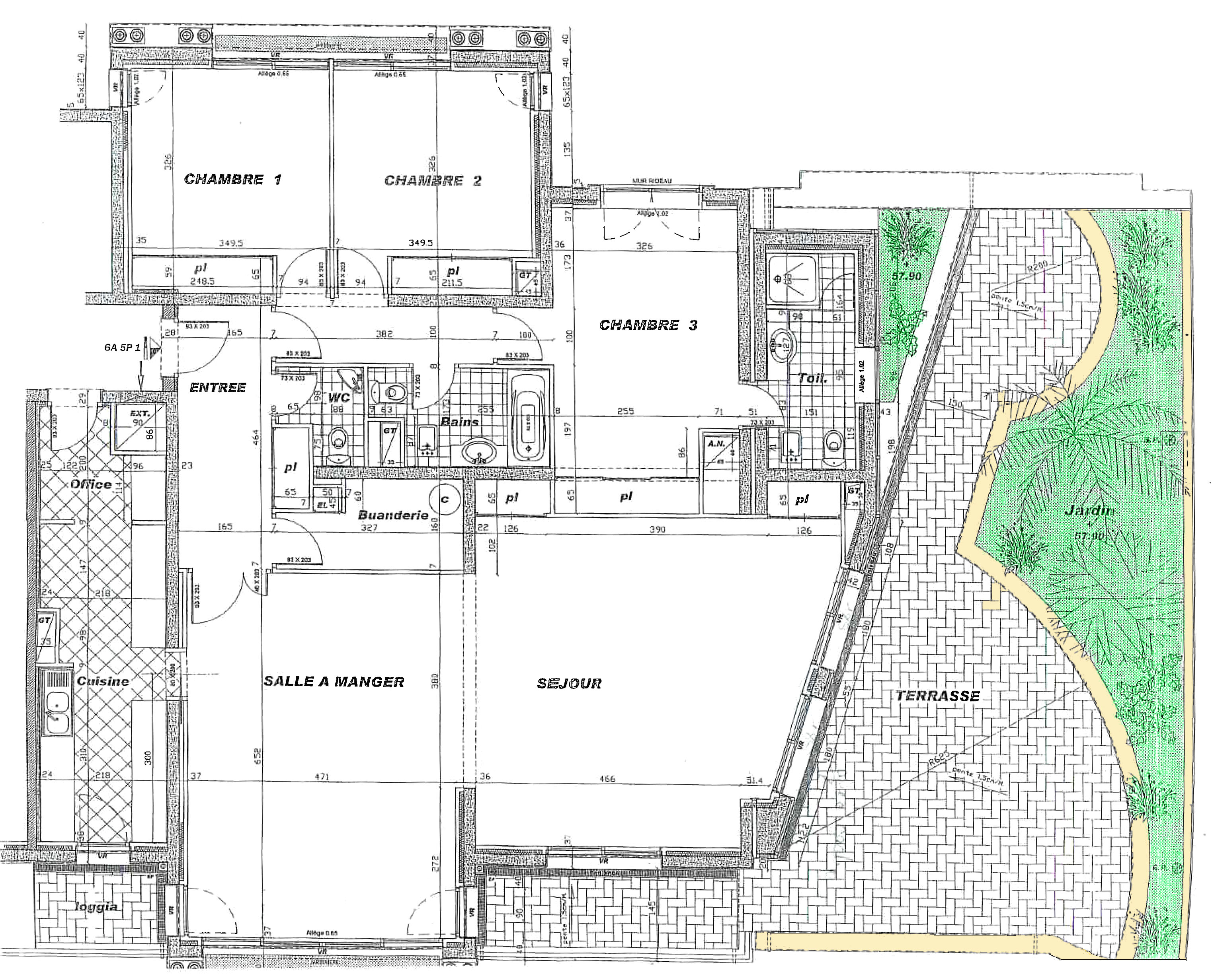 Résidence d’Exception avec Terrasse de Plain-Pied – Appartement Familial Luxueusement Rénové à Monaco