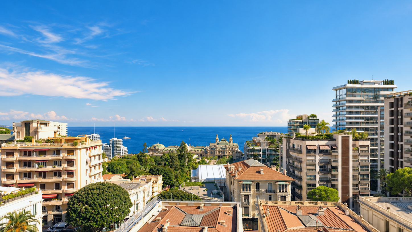 Carré d'Or | Élégant 3 pièces | Vue Casino et mer